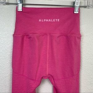 Alphalete Hot Pink Seamless Leggings Small